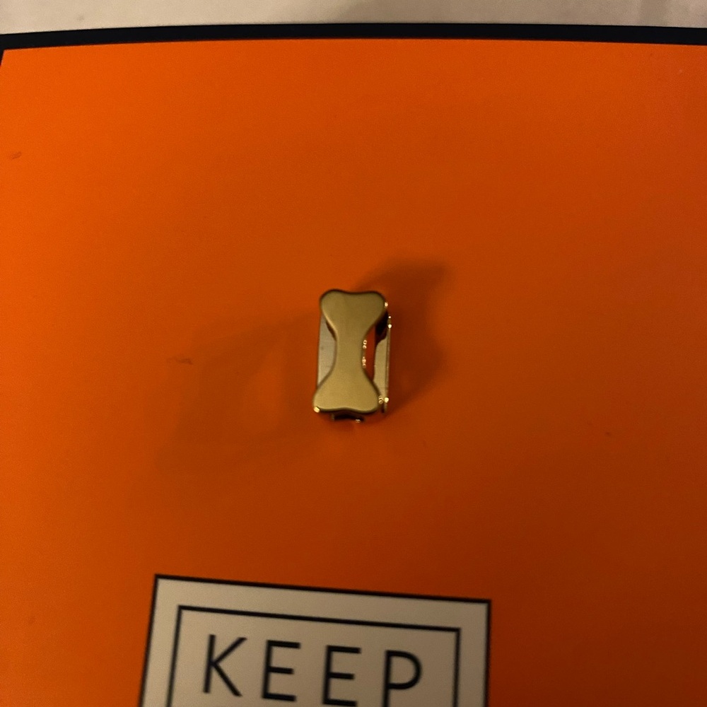 KEEP Collective Gold-Tone Dog Bone Charm